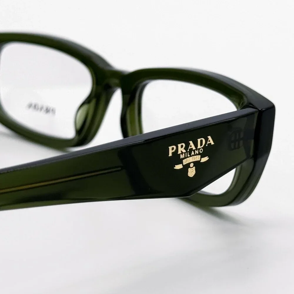 NEW PRADA EYEGLASSES PRB05V 19Z1O1 GREEN UNISEX PR B05V 19Z1O1 VPR B05